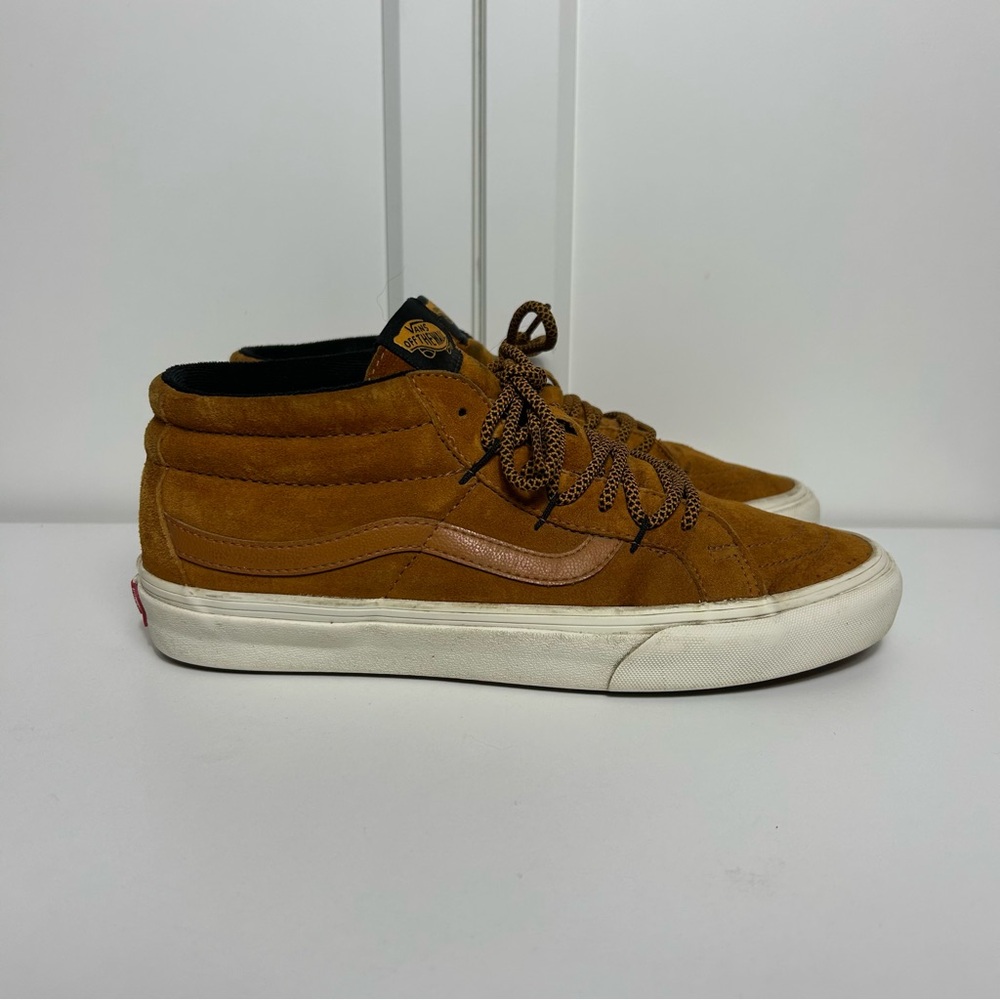 Vans sk8 hi reissue mte mid tan suede